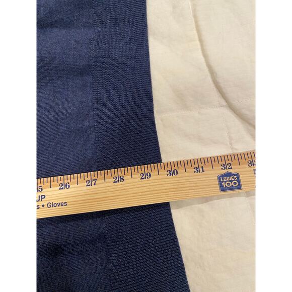 Jos. A. Bank Men's Sweater 3XB V-Neck Blue 100% Italian Merino Wool Pullover - Picture 7 of 7